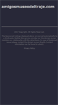 Mobile Screenshot of amigosmuseodeltraje.com